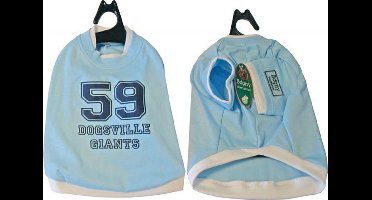 Boony Honden T-Shirt Dogsville Giants Blauw