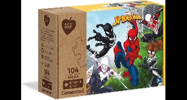 Clementoni - Puzzel 104 Stukjes Marvel Kinderpuzzels, 6-8 jaar, 27151 Play For Future