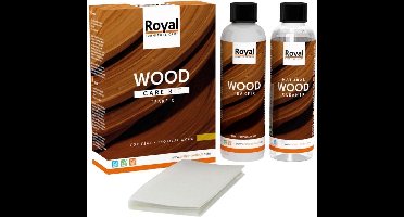 Wood-Care Kit Teakfix + Cleaner-2x 250 ml-Transparant-Vloeistof