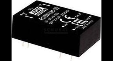 MW Mean Well RDDW10H-15 DC/DC-converter 333 mA 10 W Aantal uitgangen: 2 x Inhoud 1 stuk(s)