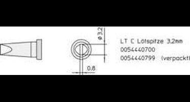 Weller LT-C Soldeerpunt Beitelvorm, recht Grootte soldeerpunt 3.2 mm Inhoud: 1 stuk(s)