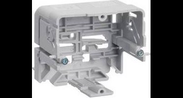 Hager GLT5010 Kabelgoot Apparaat-inbouwdoos (l x b) 71 mm x 64 mm Grijs-wit (RAL 7035) 1 stuk(s)