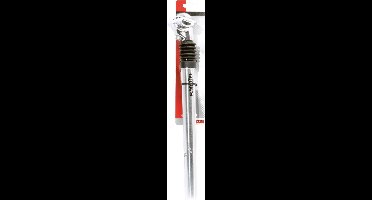 Zadelpen simson verend 254 mm alu zilver 021945144843