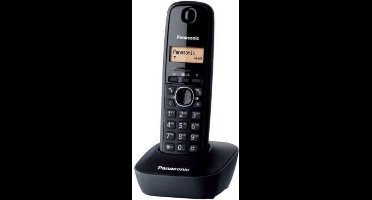 Panasonic KX-TG1611 - Single DECT telefoon - Nummerherkenning - Zwart
