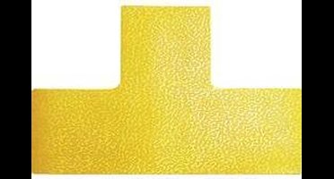 Durable 170004 Stelplaatsmarkering vorm -T- Signaalgeel 10 stuk(s) (l x b x h) 150 x 100 x 0.7 mm