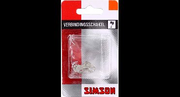 Simson Verbindingsschakel voor 9-speed kettingen - Eenvoudige montage - Geschikt voor 1/2"x5/64" kettingen