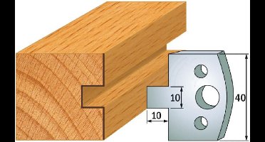 CMT - Profielmessen voor profielfreeskop - Frees - Snijgereedschappen - Profielfrees - 1 Stuk(s)