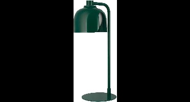 OSRAM DECOR Corolle Tafellamp, Groen Metaal & Glas, G9 Versie, Textielkabel, Retro ontwerp