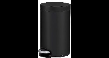 EKO - Serene pedaalemmer 20 liter - Stainless steel Plastic - Zwart - Prullenbak