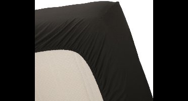 Ambiante Katoen - Hoeslaken - 180x220 - Zwart