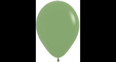 Daily Style – Ballonnen Pastel – Olijfgroen – 10 stuks – Feestdecoratie