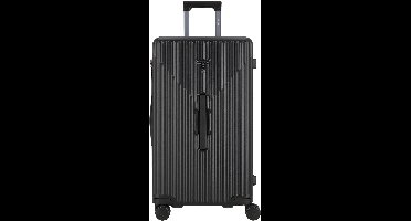 GUESS trolley Olbia Shell Trunk Black zwart 73cm