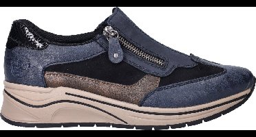Rieker Sneakers - Dames - Blauw - Maat:40