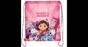 Gabby's Dollhouse Gymtas - Zwemtas - 40 cm - Roze - Voor Kinderen