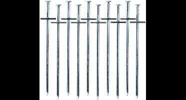 Redcliffs tentharingen - Rotspennen - 20x - zilver - metaal - 23 cm - voor harde ondergrond - spijkerharingen - camping