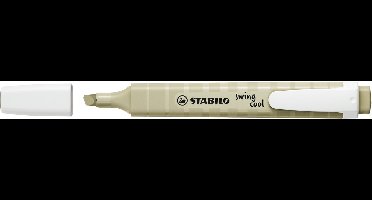 Markeerstift stabilo swing cool nature moddergroen | 10 stuks