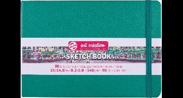 Talens Art Creation schetsblok 21x14,8cm - 80 vellen - groen