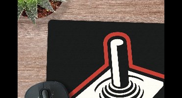 Muismat XXL 50x50 cm - Bureau onderlegger - Bureau mat Gamen - Game controller - Zwart - Bureaumat - Gaming mousepad xl - Bureaulegger groot - Computer deskmat - Geschikt voor Gaming Muis en Gaming PC set-up