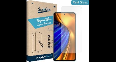 Just in Case screenprotector geschikt voor Xiaomi Poco F4 - Screenprotector Gehard Glas