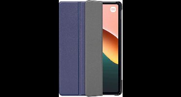 Just in Case tablet Hoes geschikt voor Xiaomi Pad 5 - TriFold Bookcase - Blauw