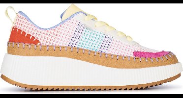 POSH by Poelman COCO Dames Sneakers - Beige