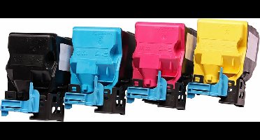 Set 4x ABC huismerk toner geschikt voor Konica Minolta Magicolor 4750 4750DN 4750EN