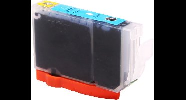 ABC huismerk inkt cartridge geschikt voor Canon CLI 8 cyan voor IP-3300 IP-3500 IP-4200 IP-4200X IP-4300 IP-4500 IP-4500X IP-5200 IP-5200R IP-5300 IX4000 IX5000 MP-500 MP-510 MP-520 MP-520X MP-530 MP-600