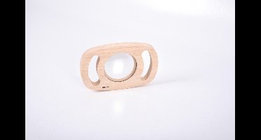 Easy Hold Convexe & Concave Spiegel – Sensorische Ontdekkingsspiegel met Handgrepen – Educatief Speelgoed voor Kinderen, School & Therapie – FSC® Houten Frame