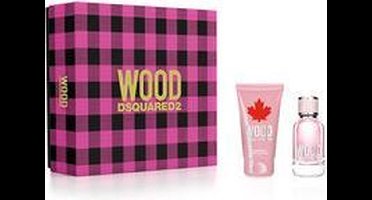 Dsquared² Wood pour Femme Giftset - 30 ml eau de toilette spray + 50 ml bodylotion - cadeauset voor dames
