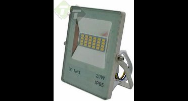 Hofftech COB LED bouwlamp - 20W - koud wit licht - waterdicht - compact formaat