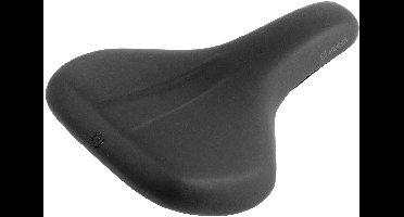 Velo Zadel Tour Basic Zwart 28 X 18,3 Cm