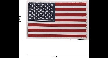 101 Inc Embleem 3D Pvc Usa 11182