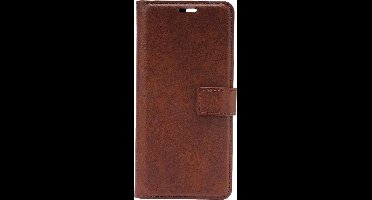 Shop4 - Samsung Galaxy S21 Plus Hoesje - Wallet Case Business Donker Bruin