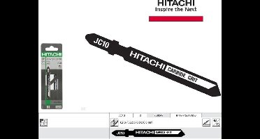 Hitachi Decoupeerzaagbladen JC10 blister van 2 bladen