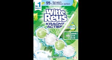 Witte Reus Toiletblok Kracht Actief Pro Nature Munt Eucalyptus