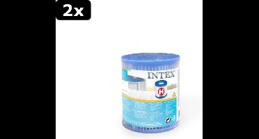 2x Intex Filter Cartridge H navulling