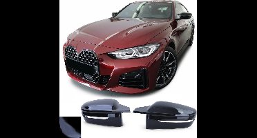 Spiegelkappen voor Bmw 4 Serie G22 G23 G26 Coupe Gran Coupe glans zwart M3 M4 Look