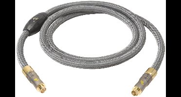Big High-End S-VHS kabel / nylon - 1,5 meter