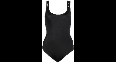 Calvin Klein dames badpak straps logo zwart