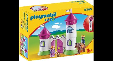 PLAYMOBIL Kasteelpoort met koningskoppel - 9389