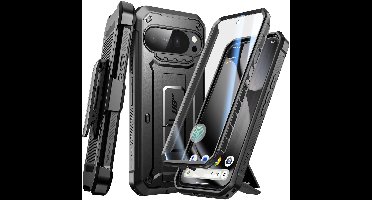 Supcase, Volledige hoes voor Google Pixel 10 Pro XL MagSafe Unicorn Beetle Pro-serie, Zwart