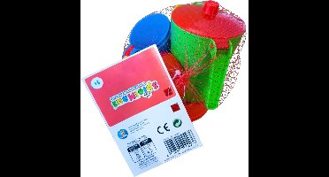 Vedes speelgoed koffieservies set 11-delig kunststof voor kinderen.