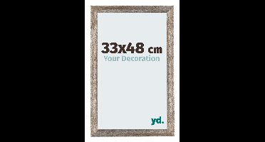Your Decoration - Puzzellijst 33x48 cm - Metaal Vintage - Puzzellijst 500-1000 stukjes - MDF Fotolijst - Mura