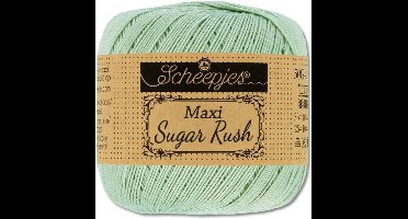 Maxi Sugar Rush Haakgaren 50 g - Gemerceriseerde Katoen voor Filethaken en Amigurumi