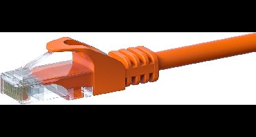 Danicom UTP CAT5e patchkabel - 1 meter oranje - 100% koper - netwerkkabel - internetkabel - UTP kabel - RJ45 - 1000 mbit/s