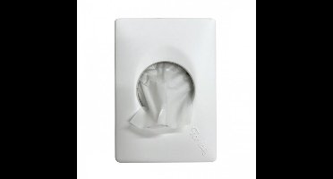 Euro Products - Quartz - Damesverbandzakhouder - Wit - Kunststof