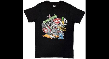 Looney Tunes - Cool Bugs Bunny Heren Tshirt - M - Zwart