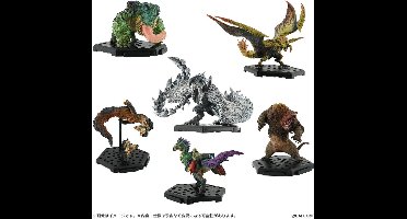 Capcom Monster Hunter Figure Builder Trading Figuur 10 - 15 cm Standard Model Plus Vol. 27 (6) Mini-Figuur