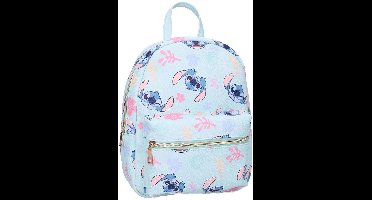 Lilo & Stitch Sweet On You Rugzak - 27 x 21 x 8 cm - 4.5L - Blauw - Faux Leather