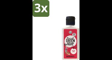 Marcel's Green Soap - Douchegel - Argan & Oudh Mini - Krachtige werking - 100 ml - Bulkverpakking - 3 stuks